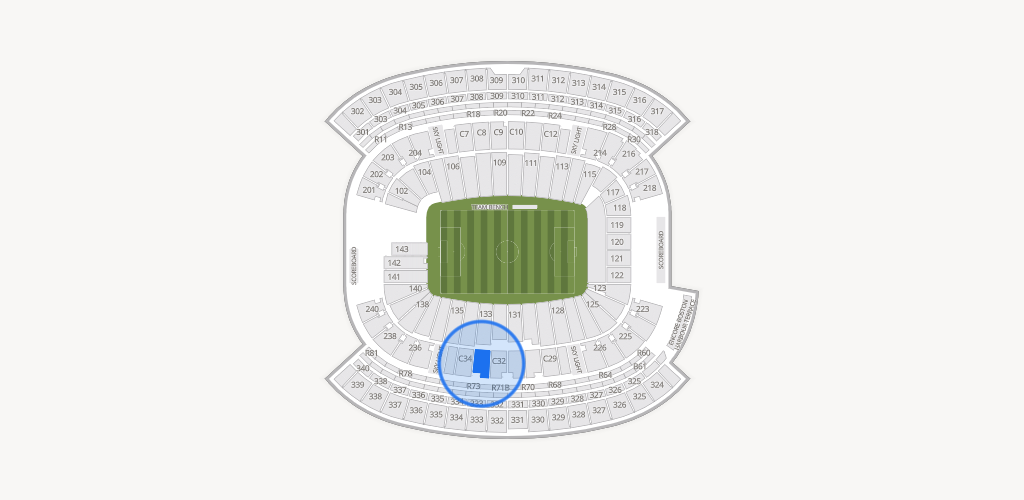Gillette Stadium Seating Chart