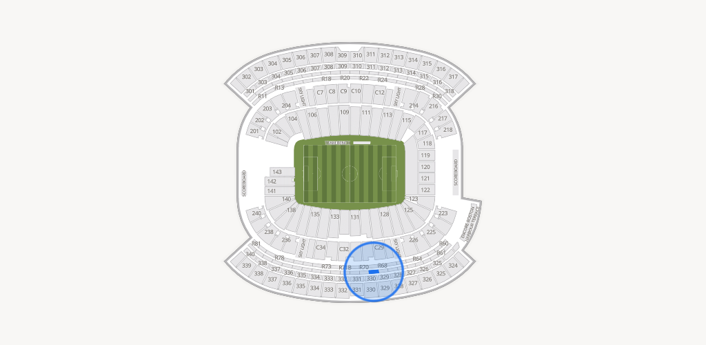 Gillette Stadium Seating Chart