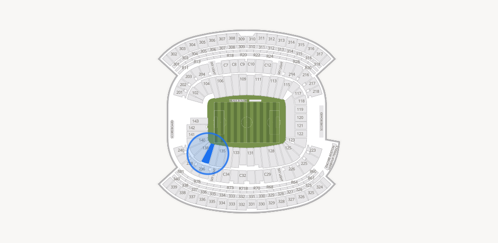 Gillette Stadium Seating Chart