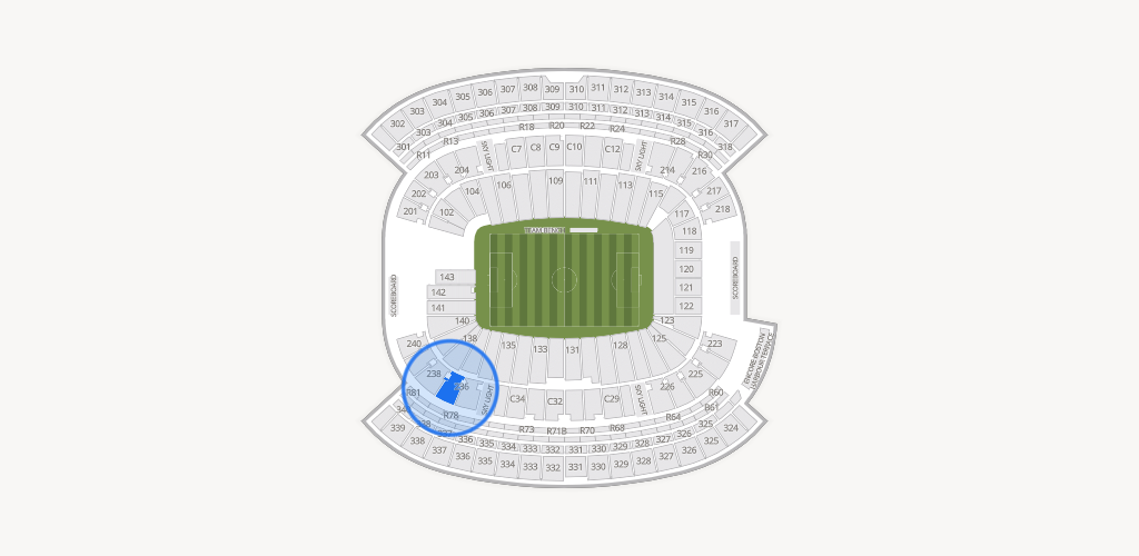 Gillette Stadium Seating Chart