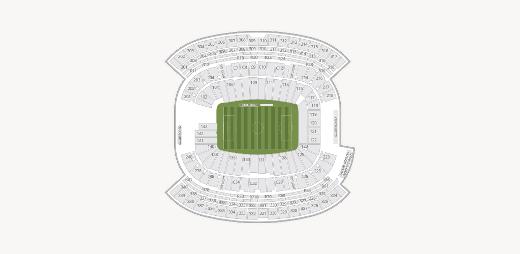 Gillette Stadium Seating Chart