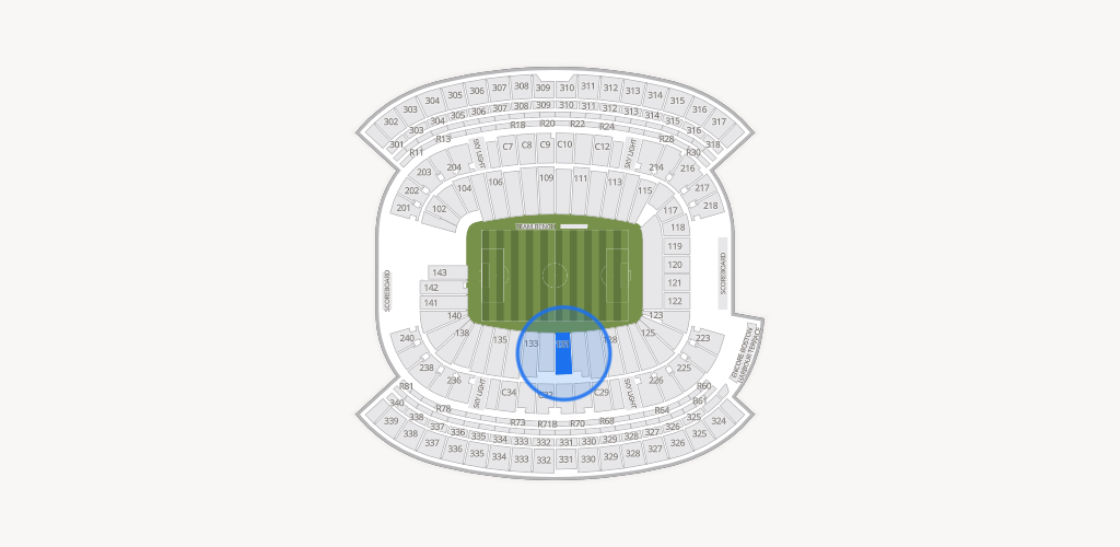 Gillette Stadium Seating Chart