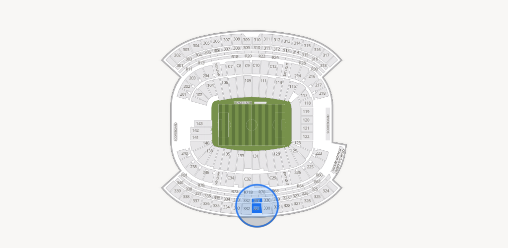 Gillette Stadium Seating Chart