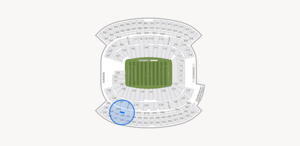 Gillette Stadium Seating Chart