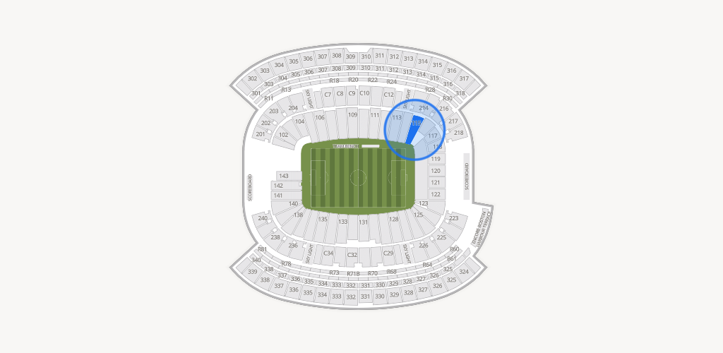 Gillette Stadium Seating Chart