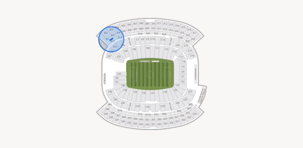 Gillette Stadium Seating Chart