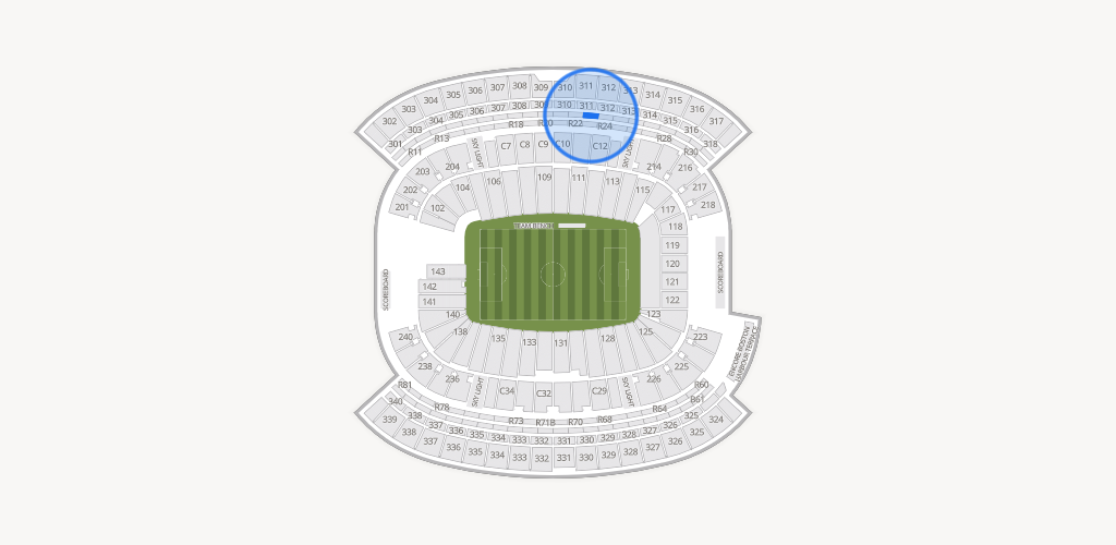 Gillette Stadium Seating Chart