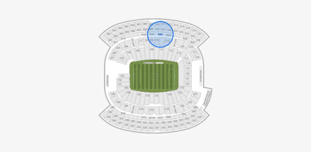Gillette Stadium Seating Chart