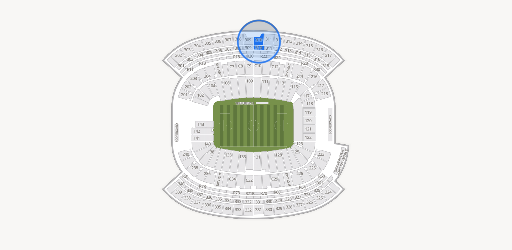 Gillette Stadium Seating Chart