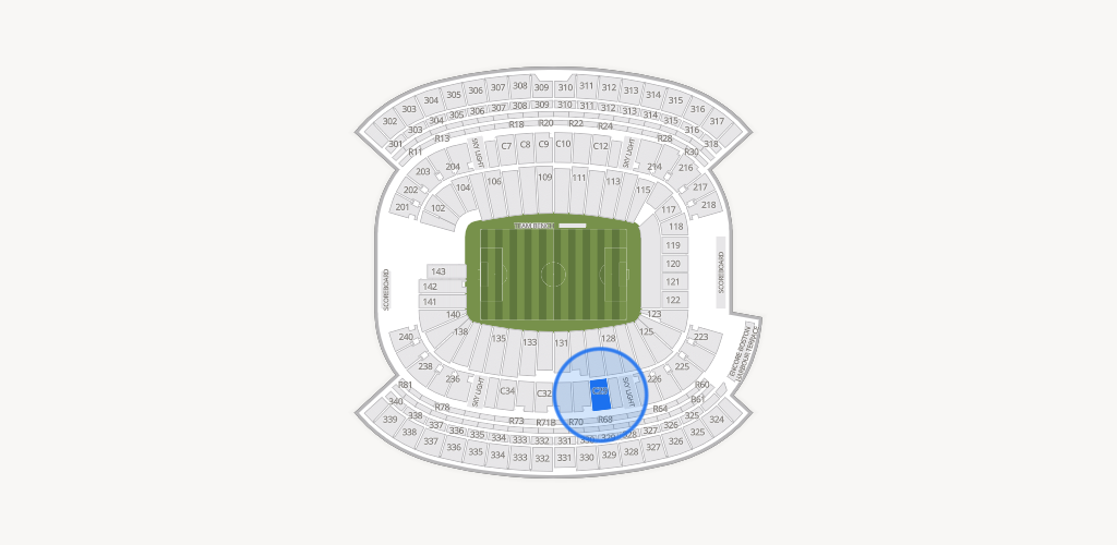 Gillette Stadium Seating Chart