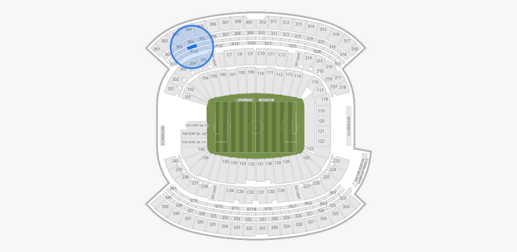Gillette Stadium Seating Chart