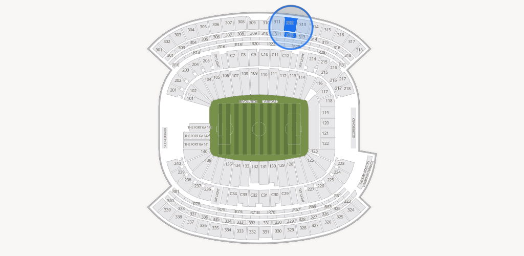 Gillette Stadium Seating Chart