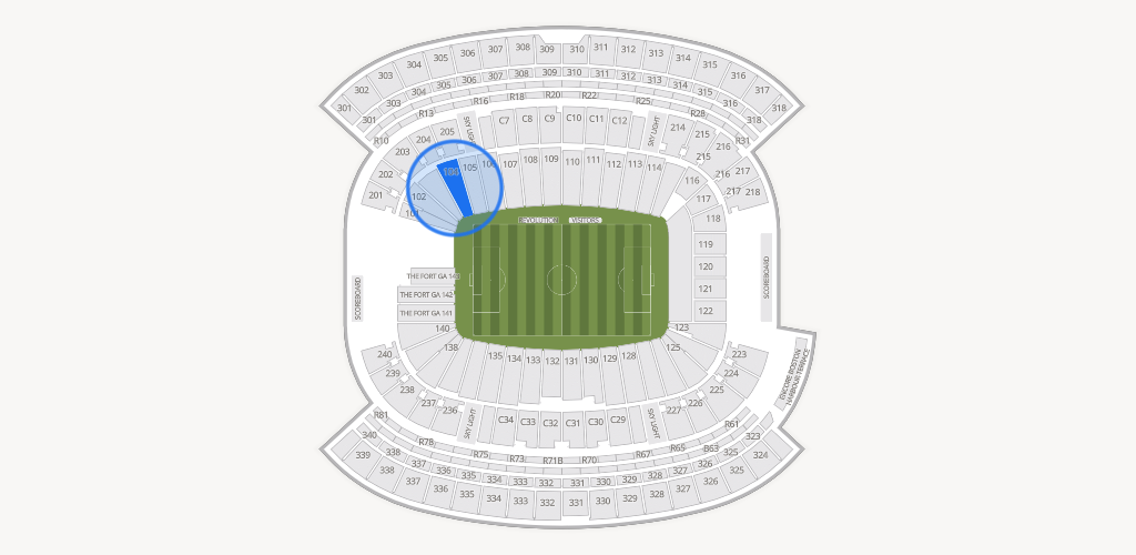 Gillette Stadium Seating Chart