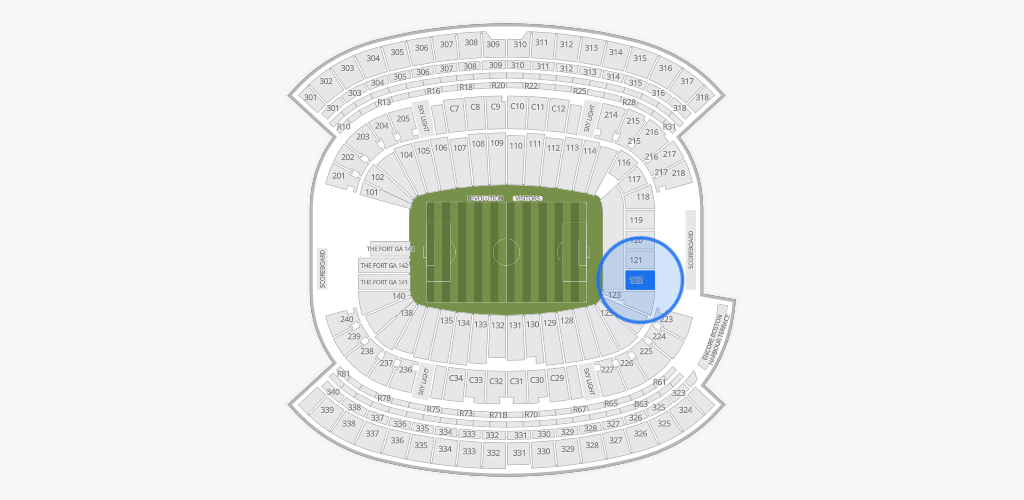 Gillette Stadium Seating Chart