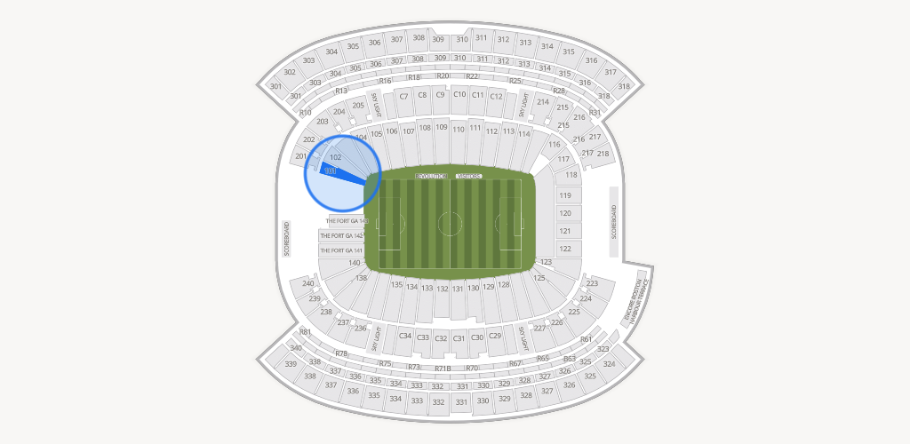 Gillette Stadium Seating Chart
