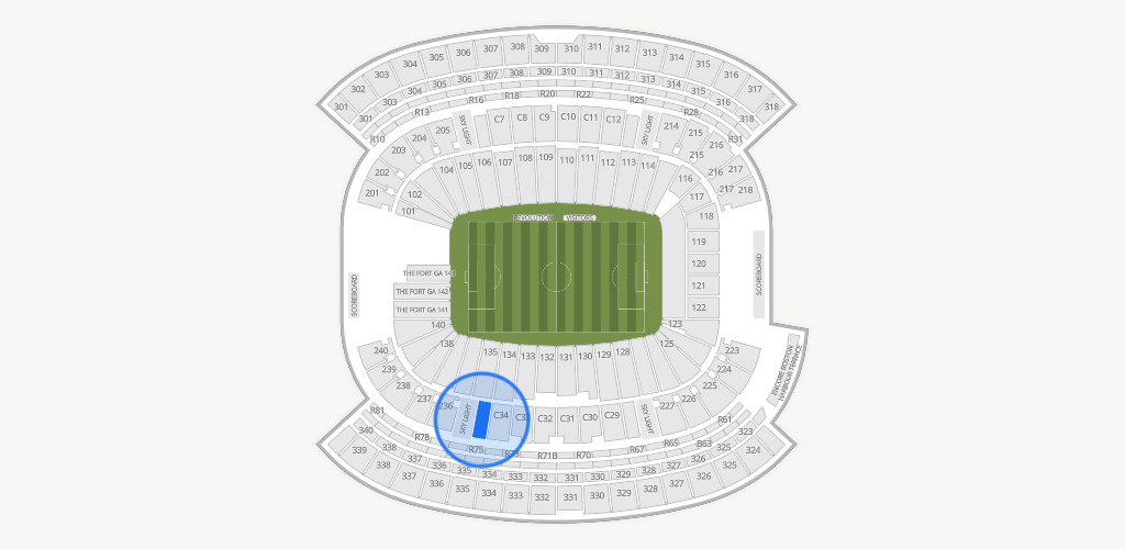 Gillette Stadium Seating Chart