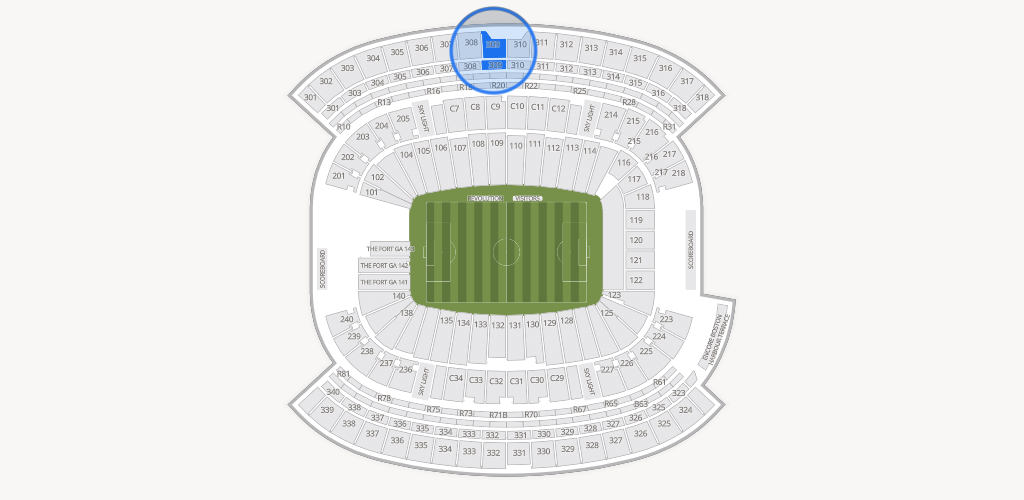 Gillette Stadium Seating Chart