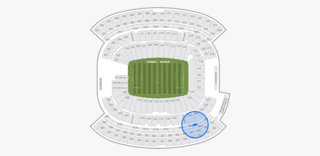 Gillette Stadium Seating Chart