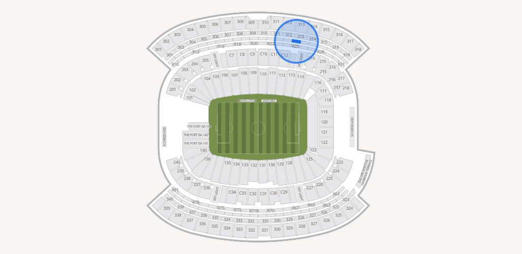 Gillette Stadium Seating Chart