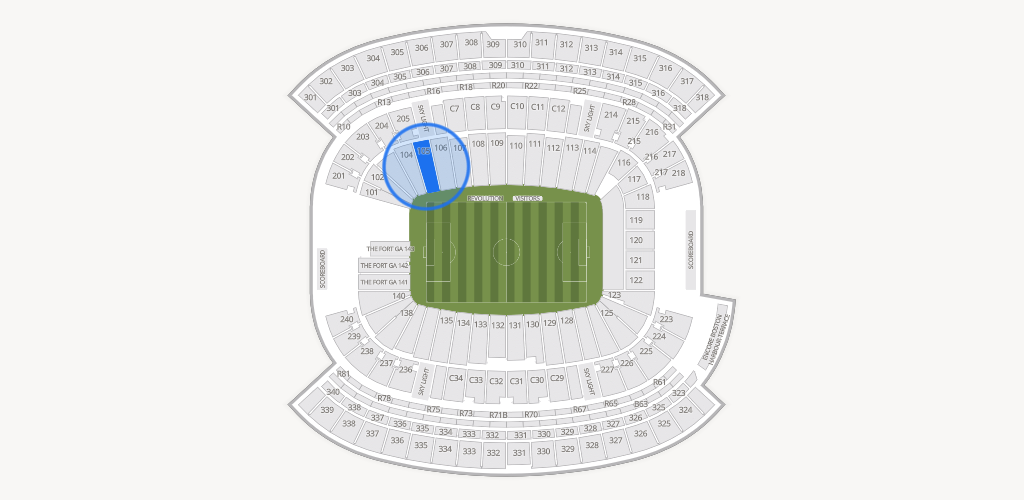 Gillette Stadium Seating Chart