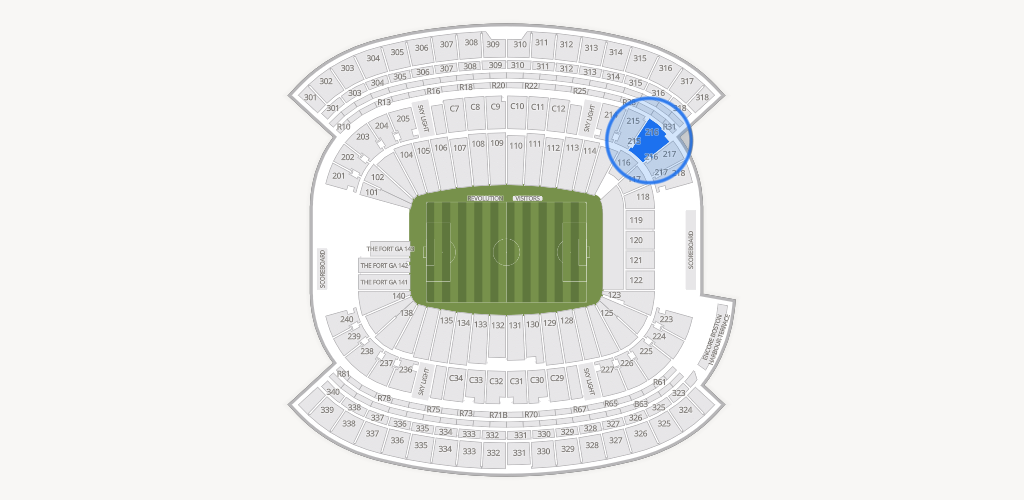 Gillette Stadium Seating Chart