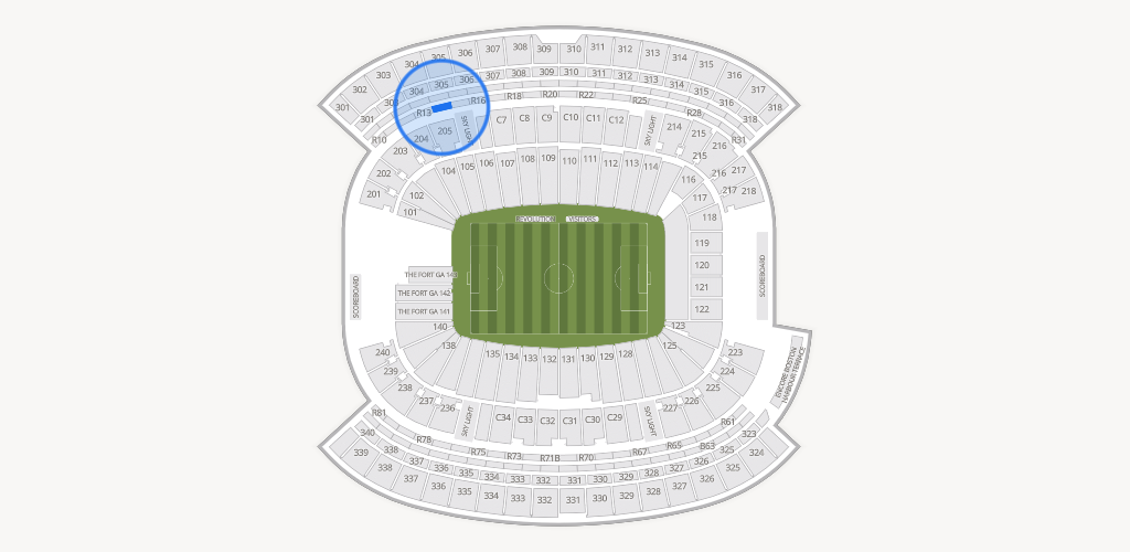 Gillette Stadium Seating Chart