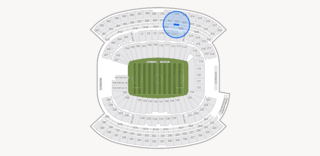 Gillette Stadium Seating Chart