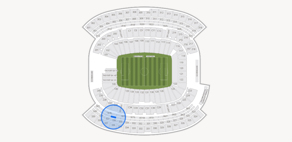 Gillette Stadium Seating Chart