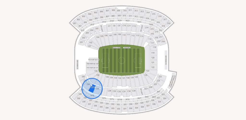 Gillette Stadium Seating Chart