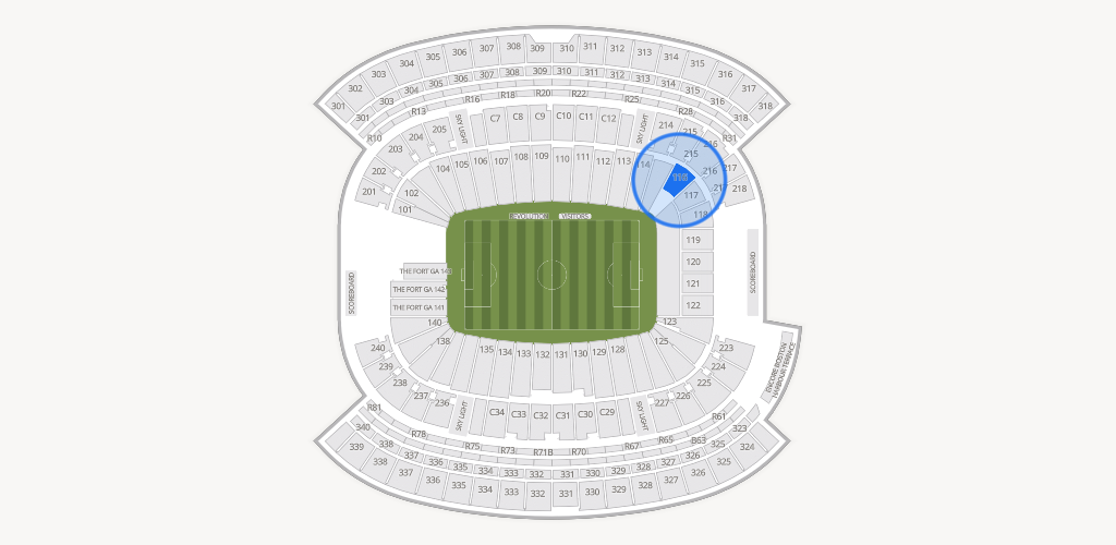 Gillette Stadium Seating Chart