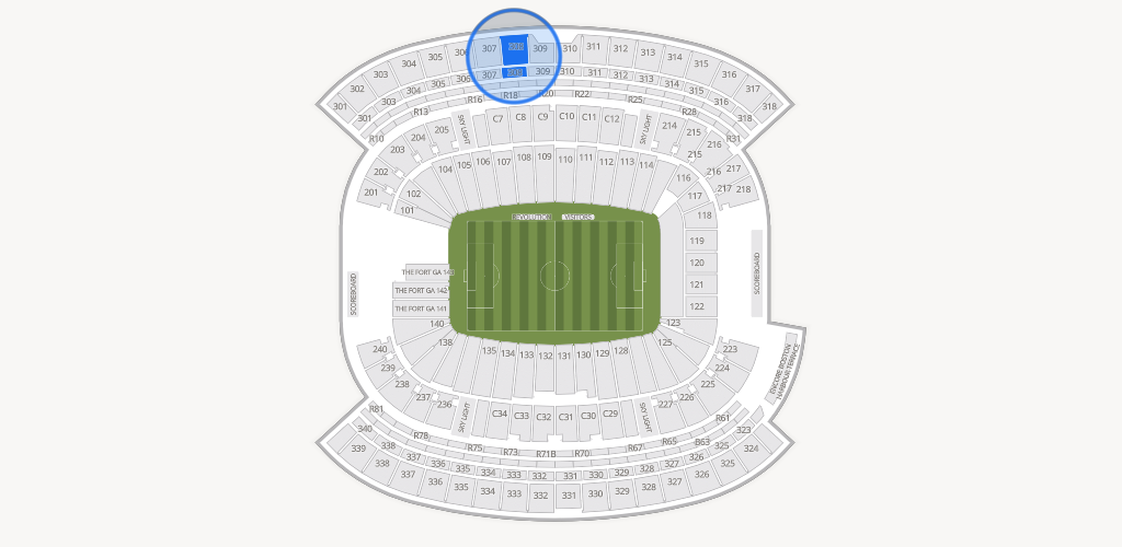 Gillette Stadium Seating Chart