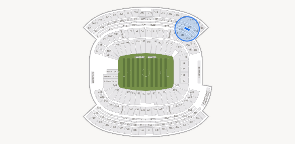 Gillette Stadium Seating Chart
