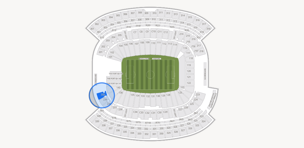 Gillette Stadium Seating Chart