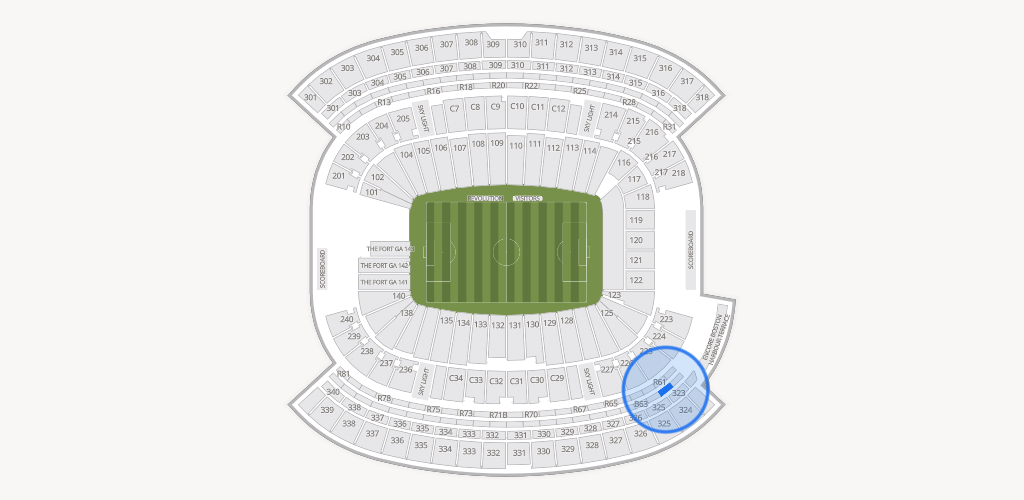 Gillette Stadium Seating Chart