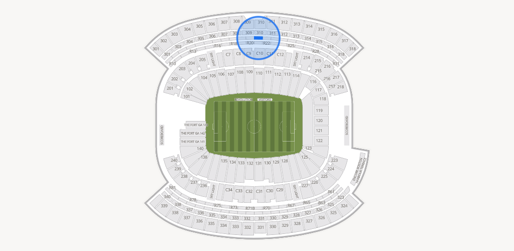 Gillette Stadium Seating Chart