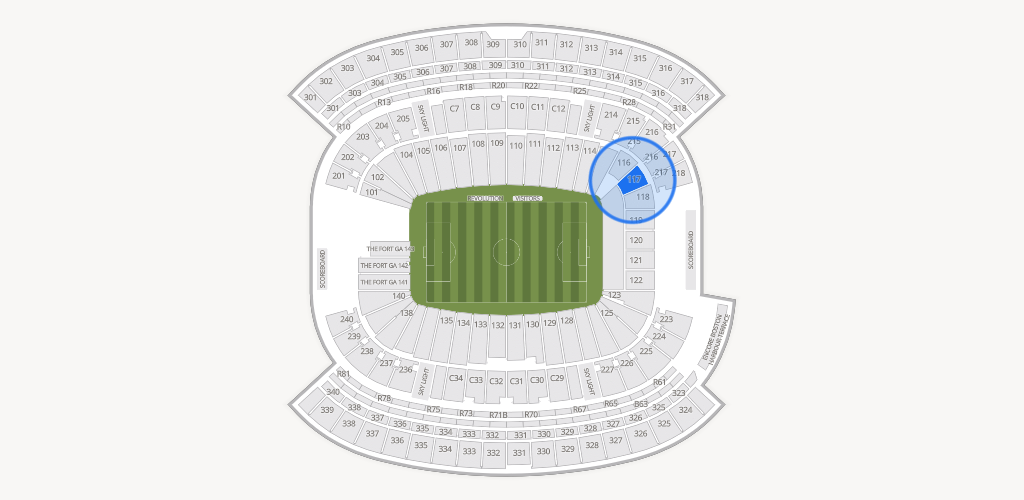 Gillette Stadium Seating Chart
