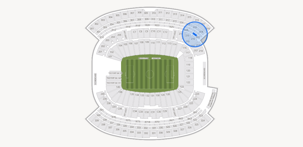 Gillette Stadium Seating Chart