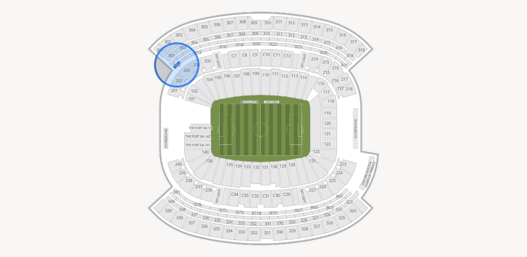 Gillette Stadium Seating Chart