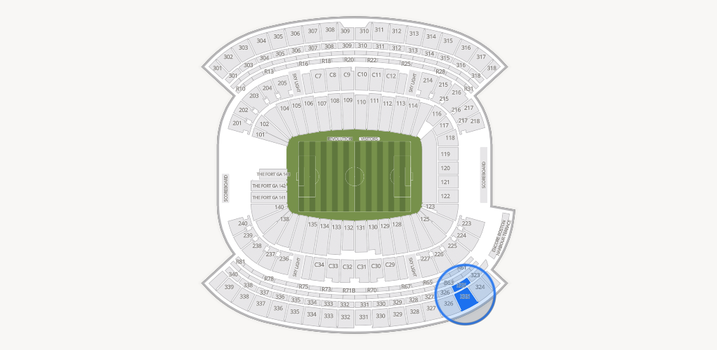 Gillette Stadium Seating Chart