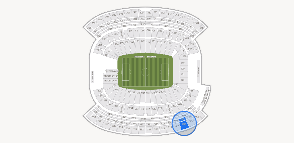 Gillette Stadium Seating Chart