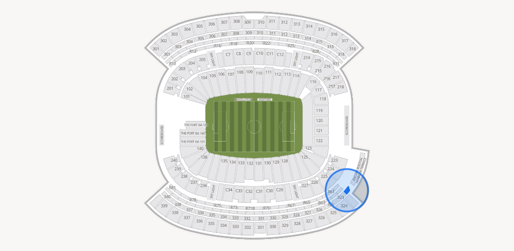 Gillette Stadium Seating Chart