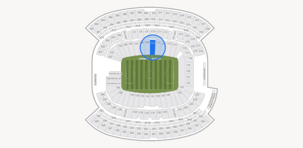 Gillette Stadium Seating Chart