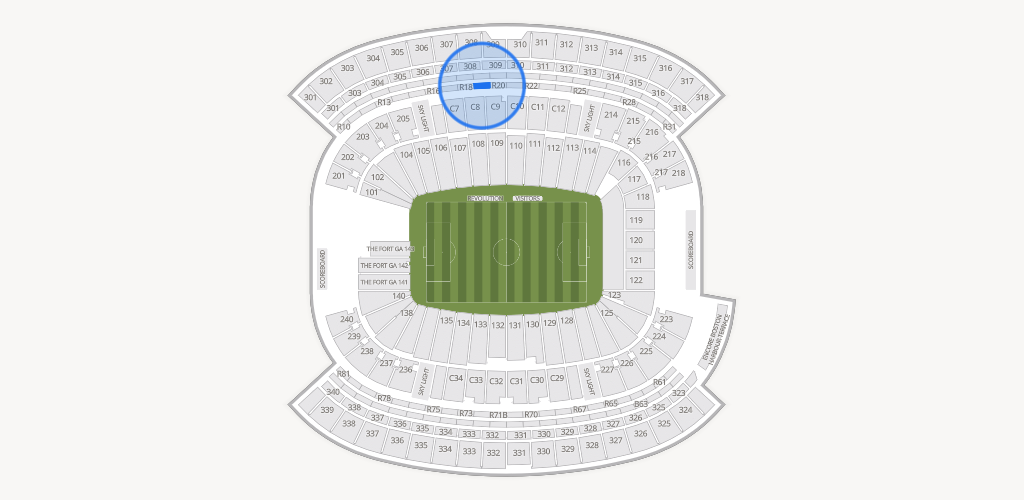 Gillette Stadium Seating Chart