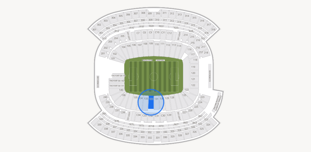 Gillette Stadium Seating Chart
