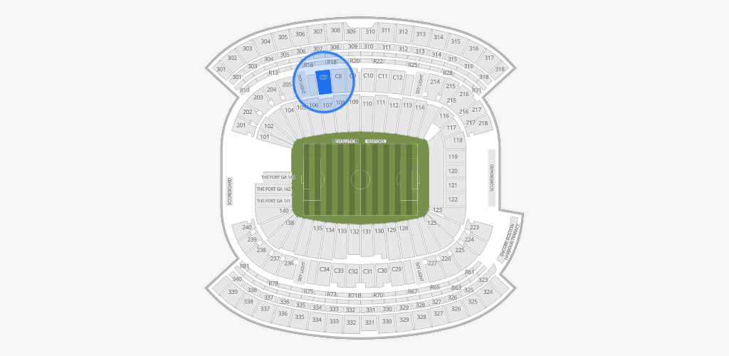 Gillette Stadium Seating Chart