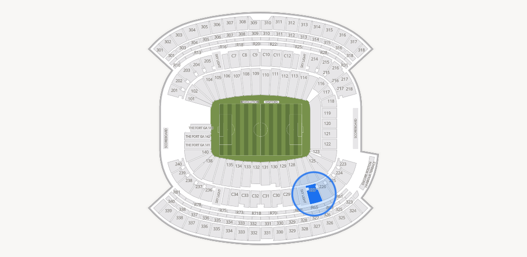 Gillette Stadium Seating Chart