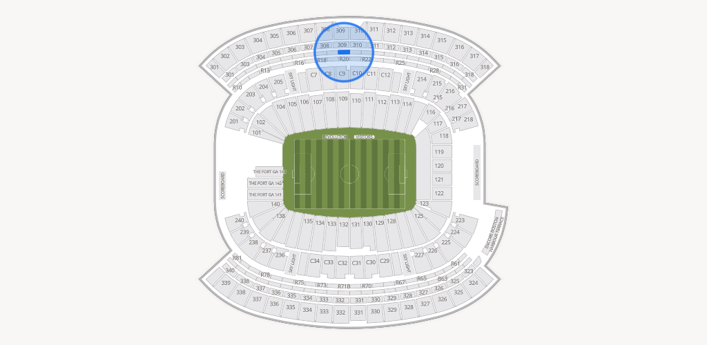 Gillette Stadium Seating Chart