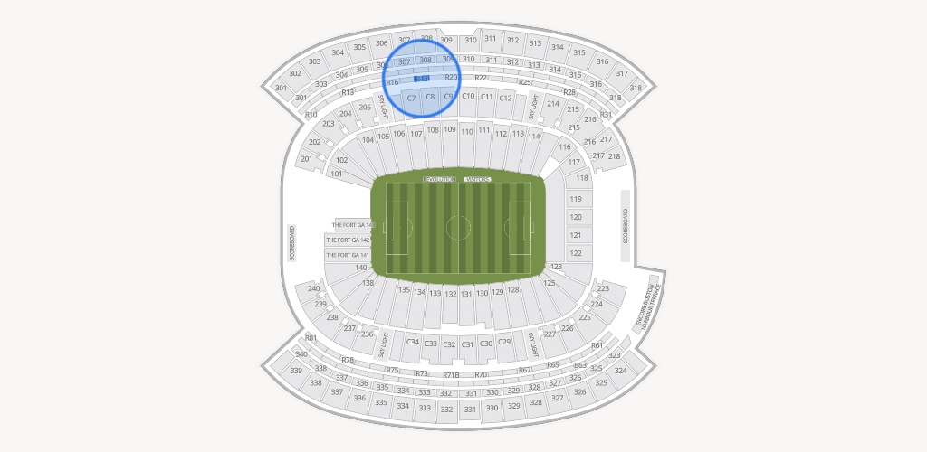 Gillette Stadium Seating Chart