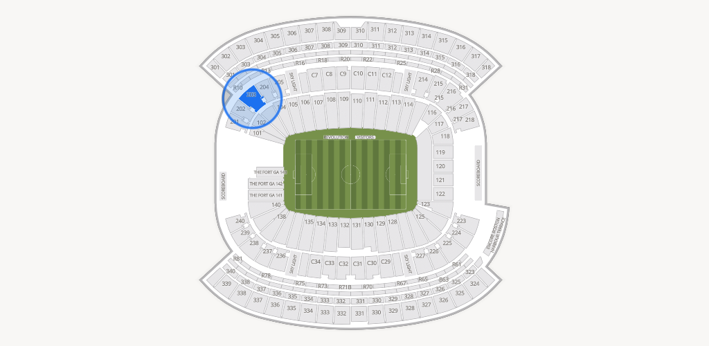 Gillette Stadium Seating Chart