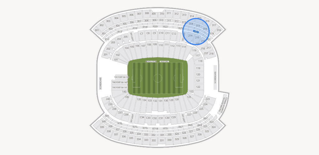 Gillette Stadium Seating Chart